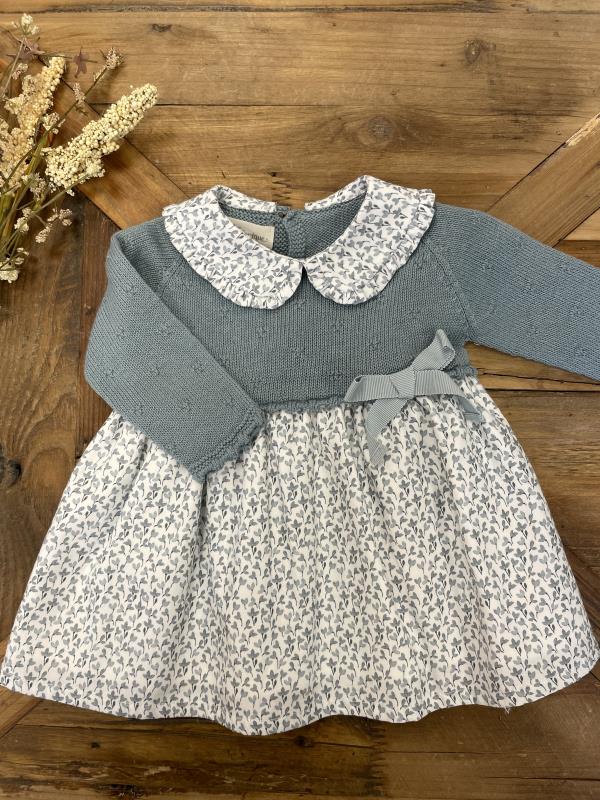 VESTIDO PUNTO TELA FJ