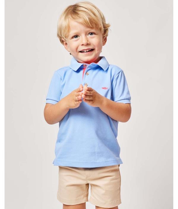 POLO MANGA CORTA DE FINA